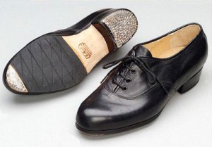 a pair of flamenco shoes